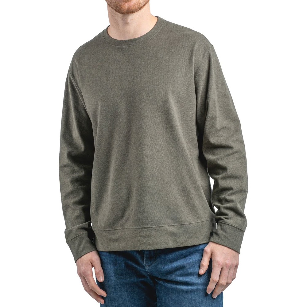 Jachs NY Men's Ultra Soft Crewneck Sweatshirt Green Size XXL Pullover